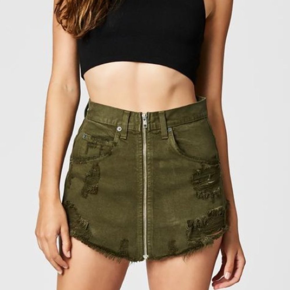 Carmar Women's Denim Mini Skirt